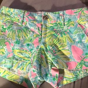 Lilly Pulitzer Bright Floral Shorts